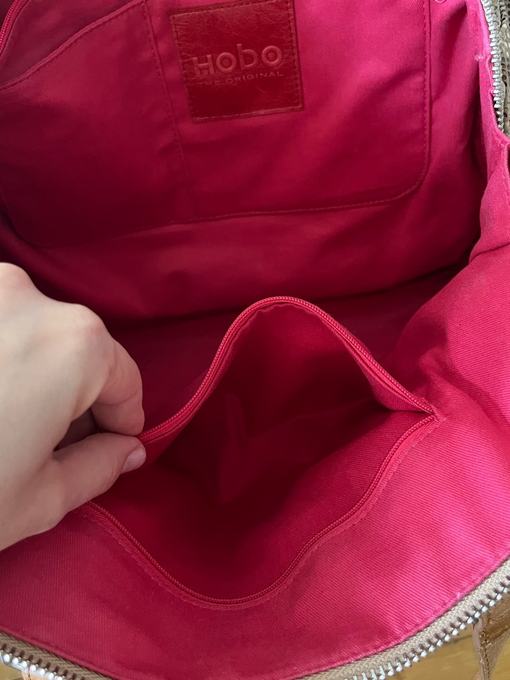 HOBO Madelyn Python-Pattern Satchel - Picture 13 of 13